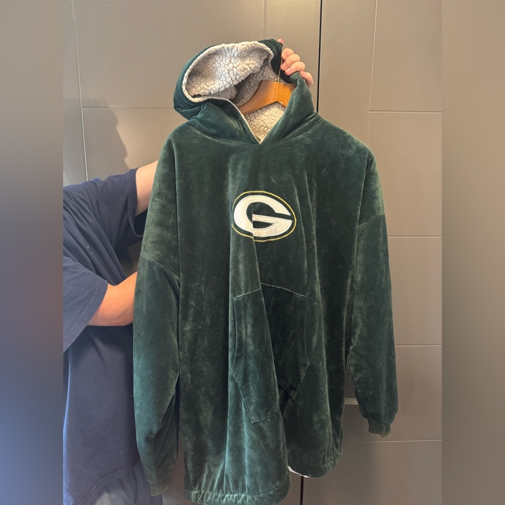 Green Bay Packers Plush Hoodie